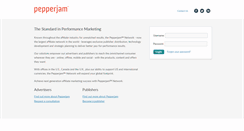 Desktop Screenshot of pepperjamnetwork.com